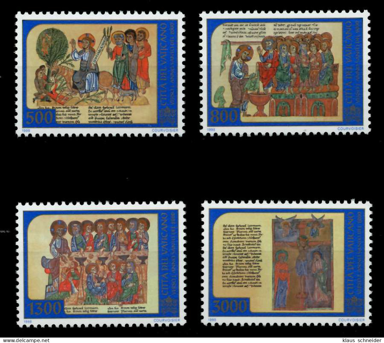 VATIKAN 1998 Nr 1252-1255 Postfrisch S015E62 - Unused Stamps