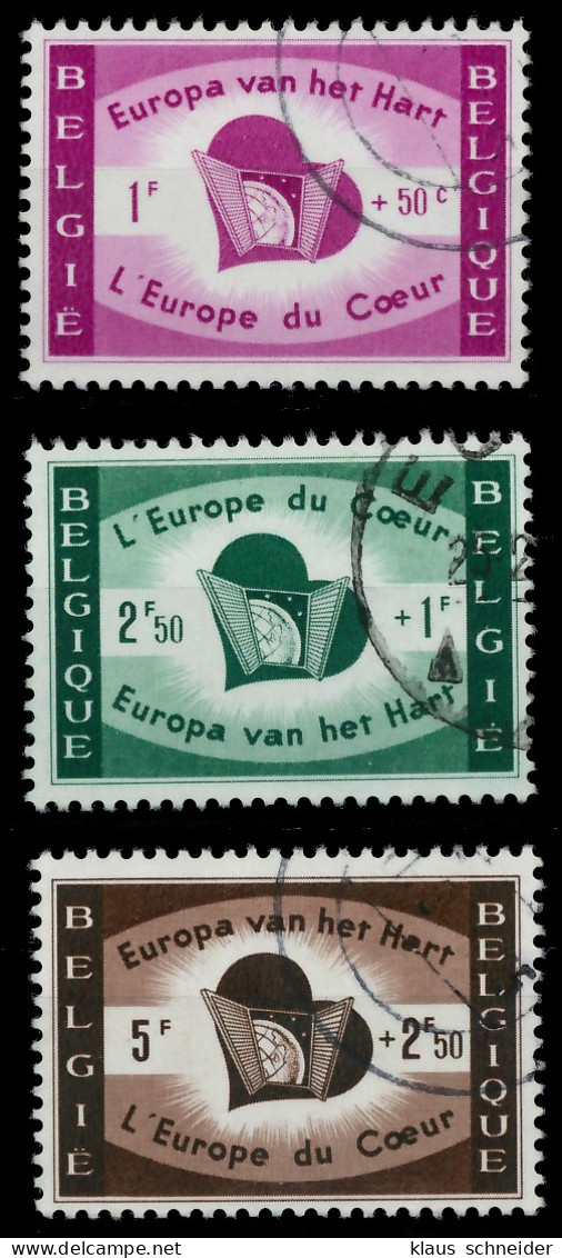 BELGIEN 1959 Nr 1143-1145 Gestempelt X06AA0E - Oblitérés