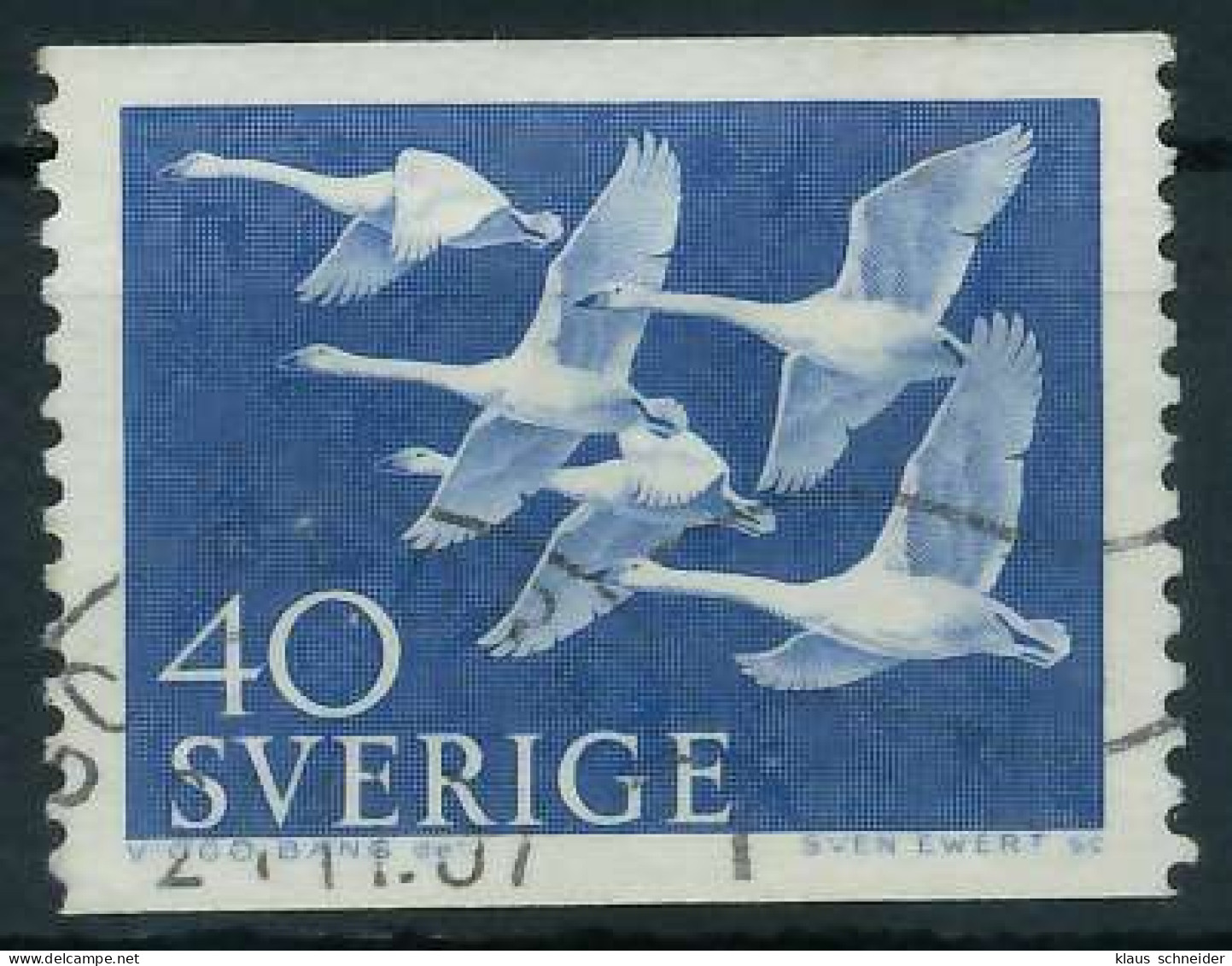 SCHWEDEN 1956 Nr 417 Gestempelt X0761BE - Usados