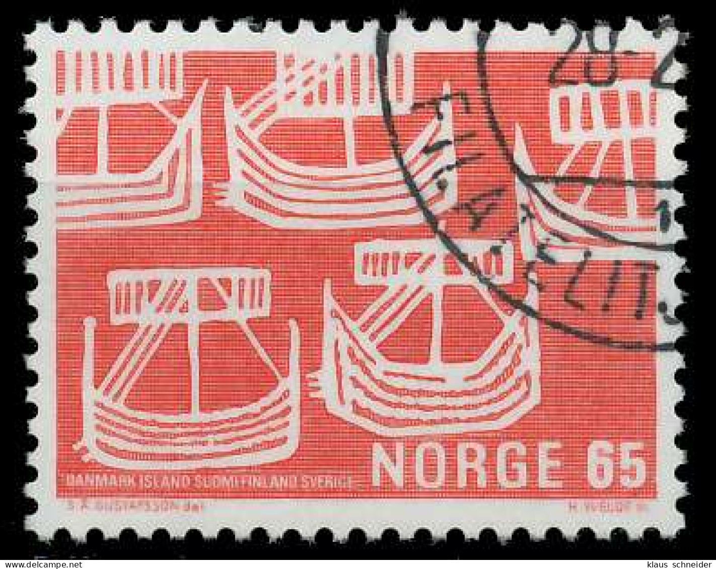 NORWEGEN 1969 Nr 579 Gestempelt X07A2AE - Used Stamps