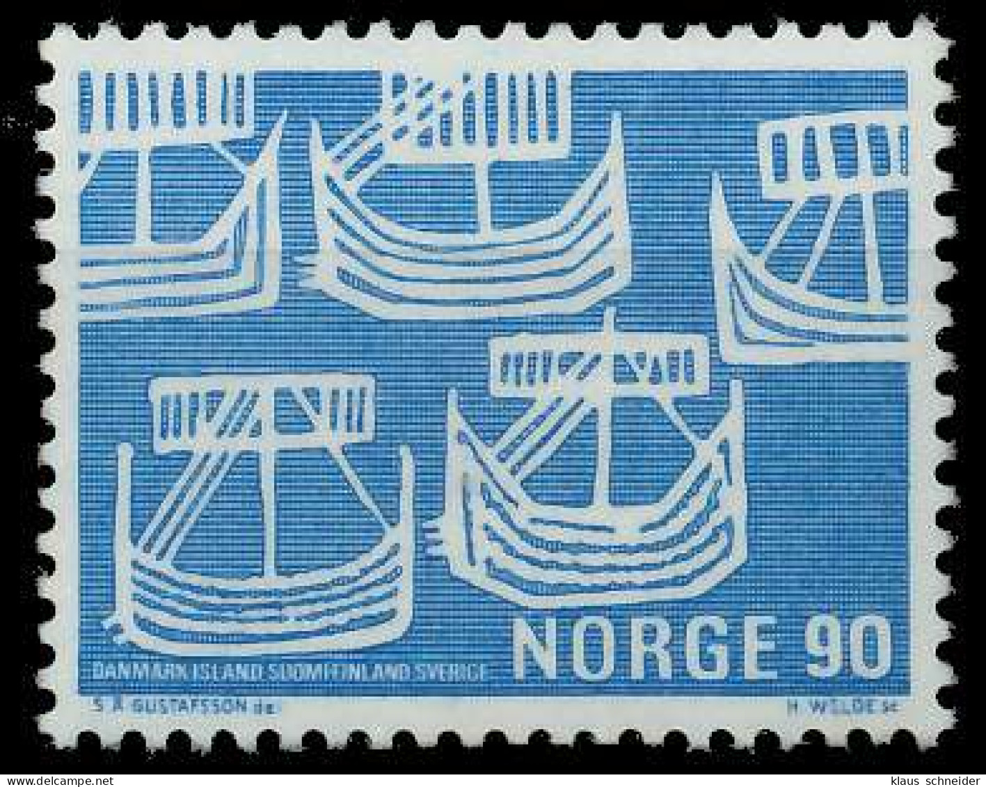 NORWEGEN 1969 Nr 580 Postfrisch SB04272 - Ungebraucht