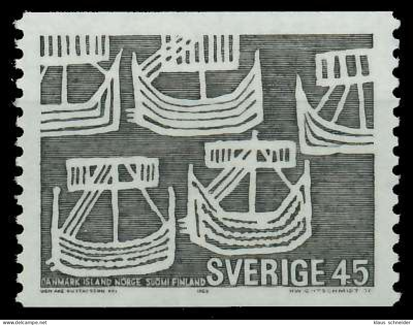 SCHWEDEN 1969 Nr 629A Postfrisch SB042BE - Unused Stamps