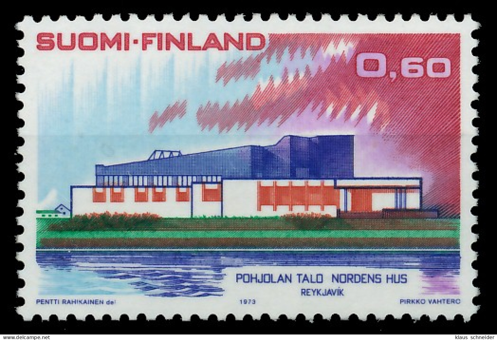 FINNLAND 1973 Nr 724 Postfrisch SB043AA - Ongebruikt