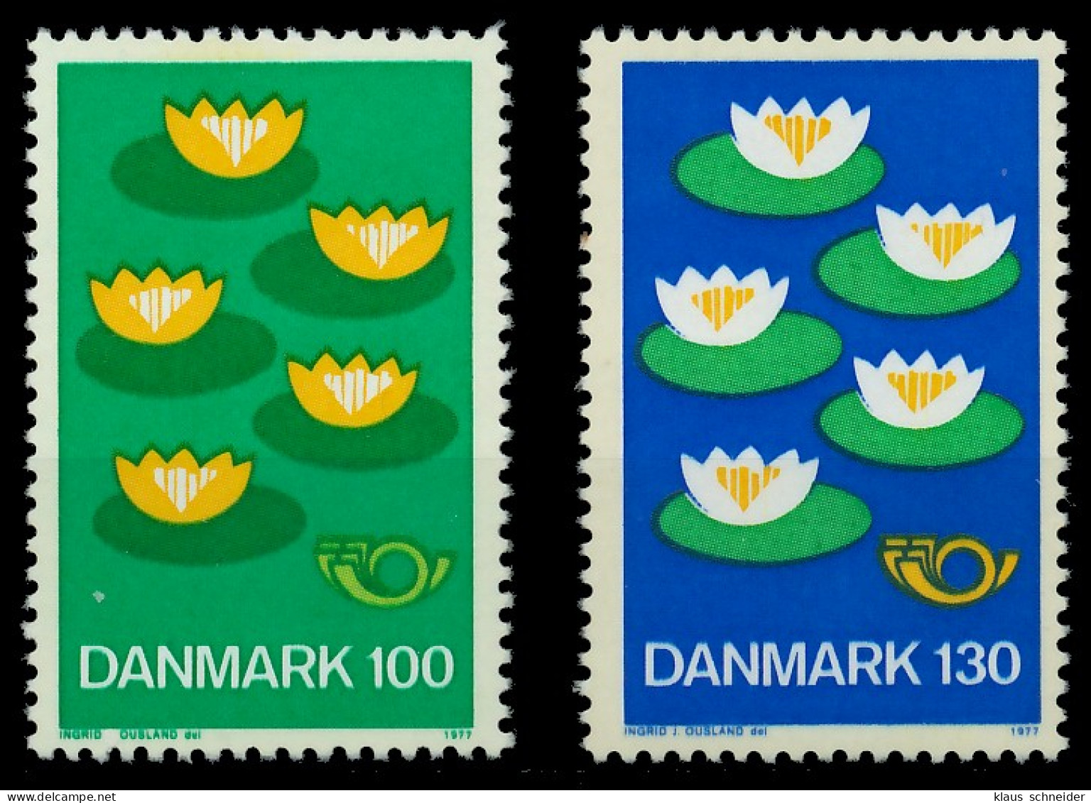 DÄNEMARK 1977 Nr 635u-636u Postfrisch X07A4FE - Unused Stamps