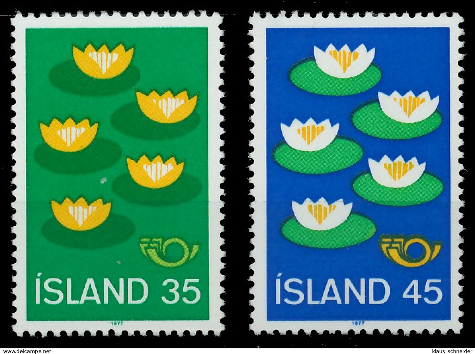 ISLAND 1977 Nr 520-521 Postfrisch SB044FA - Ungebraucht