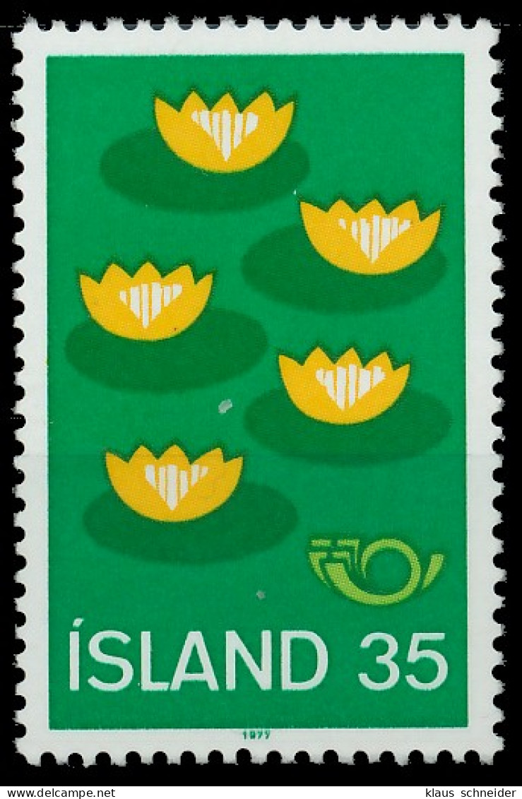 ISLAND 1977 Nr 520 Postfrisch SB0450A - Ungebraucht