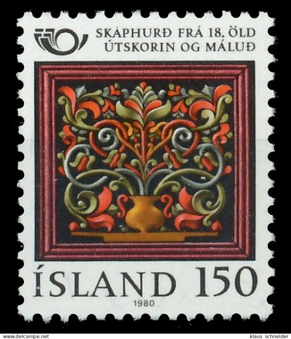 ISLAND 1980 Nr 556 Postfrisch SB04786 - Ungebraucht