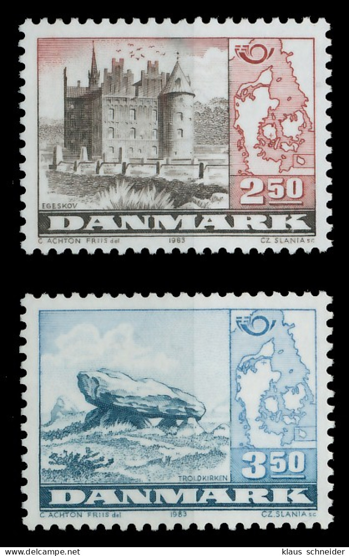 DÄNEMARK 1983 Nr 772-773 Postfrisch SB0482A - Ongebruikt