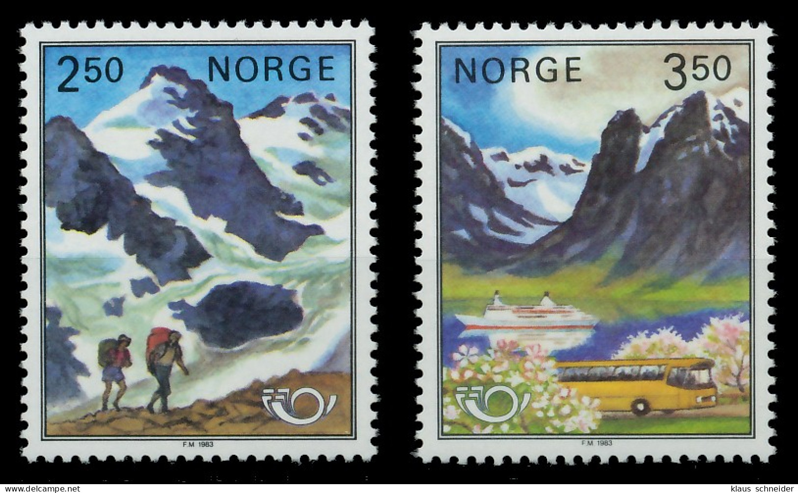 NORWEGEN 1983 Nr 881-882 Postfrisch X07A8F6 - Unused Stamps