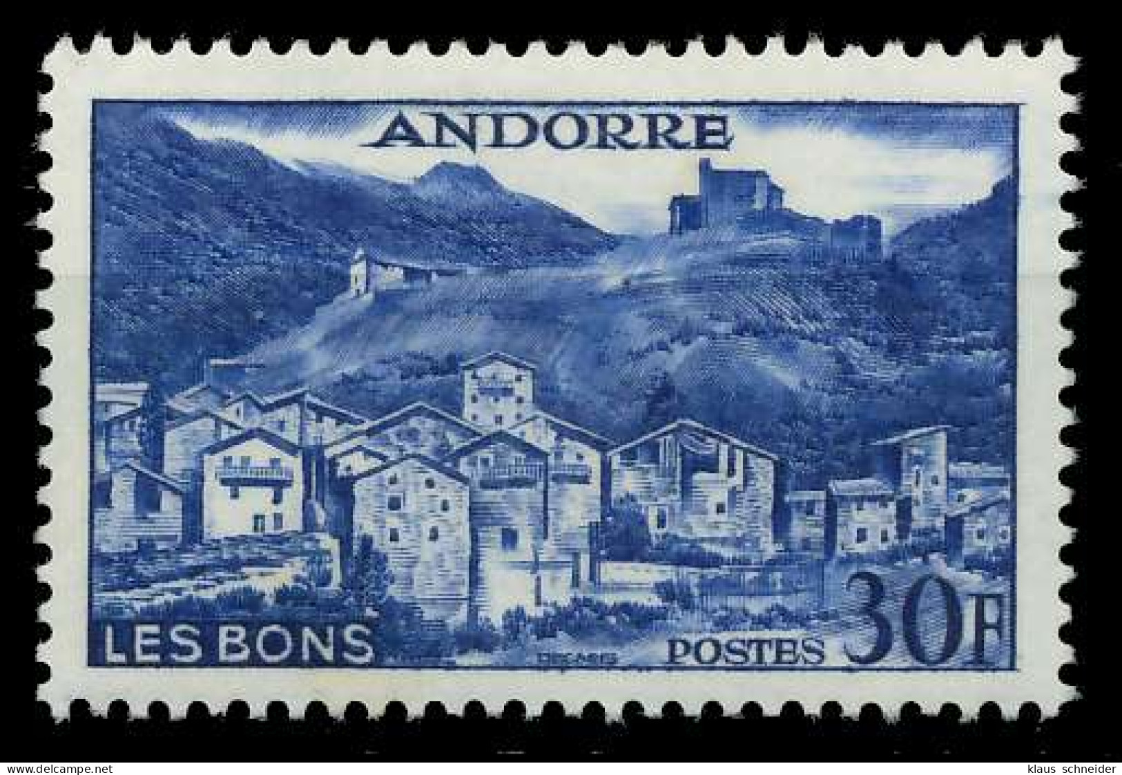 ANDORRA (FRANZ. POST) 1955 Nr 154 Postfrisch X084512 - Neufs