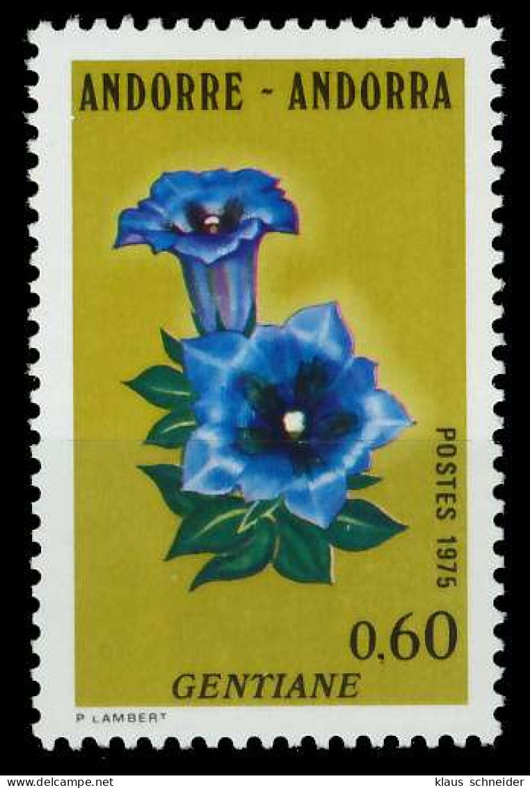 ANDORRA (FRANZ. POST) 1975 Nr 266 Postfrisch X0892F6 - Ungebraucht