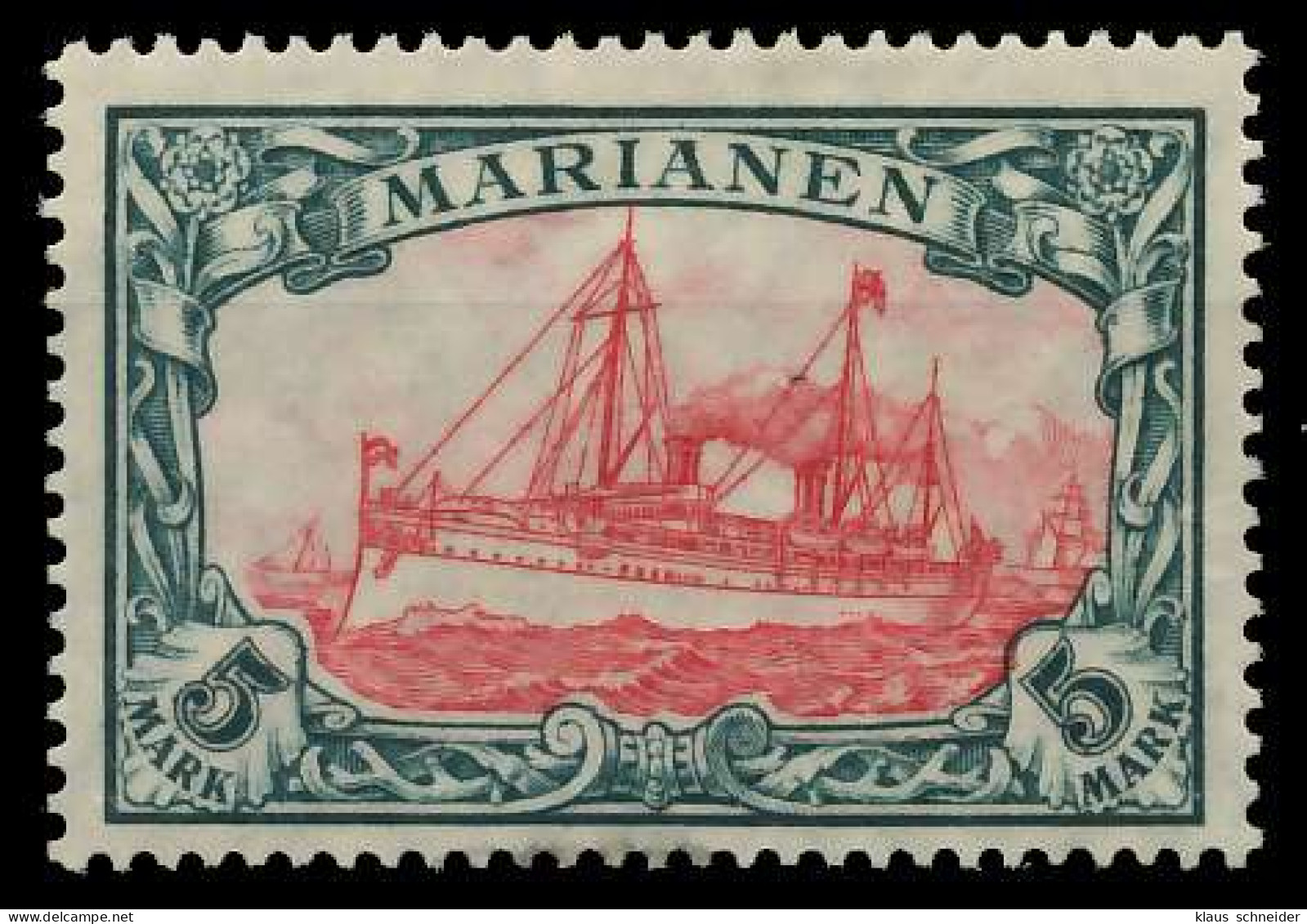 MARIANEN (DT. KOLONIE) Nr 21A Postfrisch Gepr. X094302 - Isole Marianne