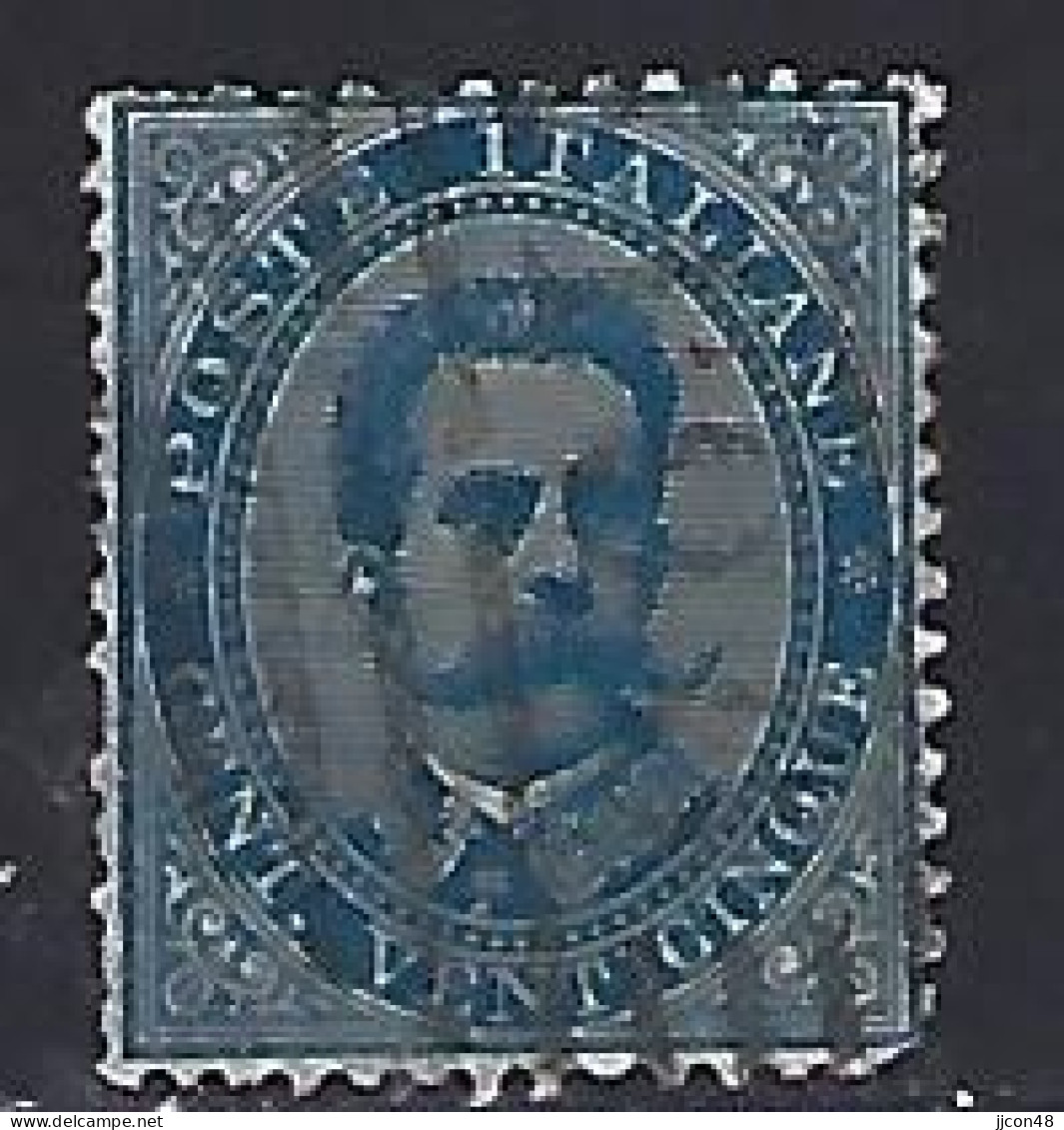 Italy 1879  Umberto I (o) Mi.40 - Used