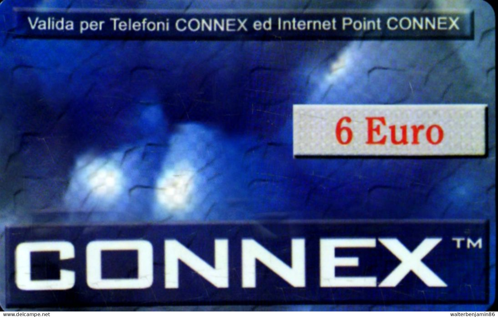 C&C 9061 A SCHEDA TELFONICA USI SPECIALI CONNEX 6 EURO DUMMY SENZA CHIP - Öff. Gedenkausgaben