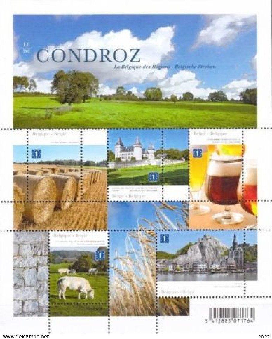 Belgie 2012 -  OBP 4280/84 - BL202 - Condroz - Neufs