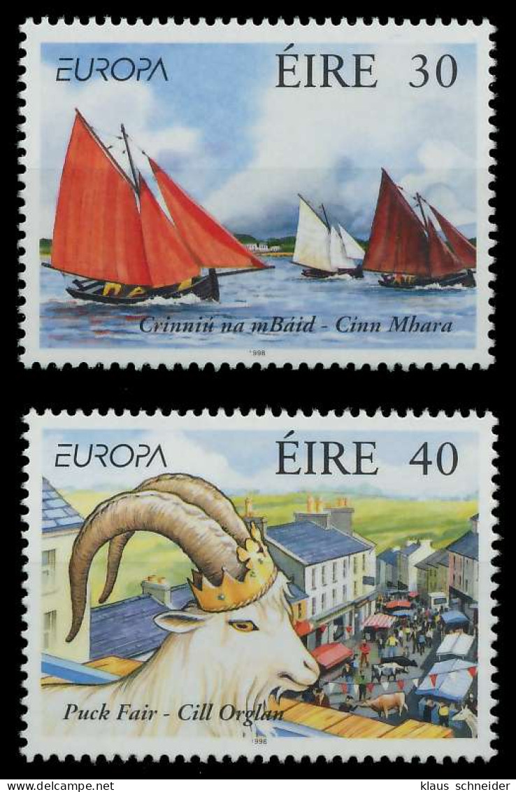 IRLAND 1998 Nr 1068-1069 Postfrisch X0B4A72 - Nuevos