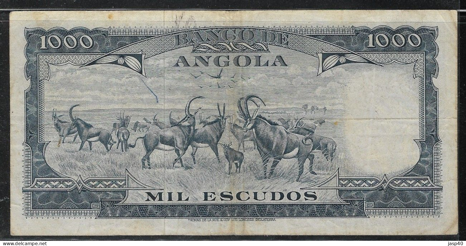 ANGOLA - 1000 ESCUDOS DE 1970 - Angola