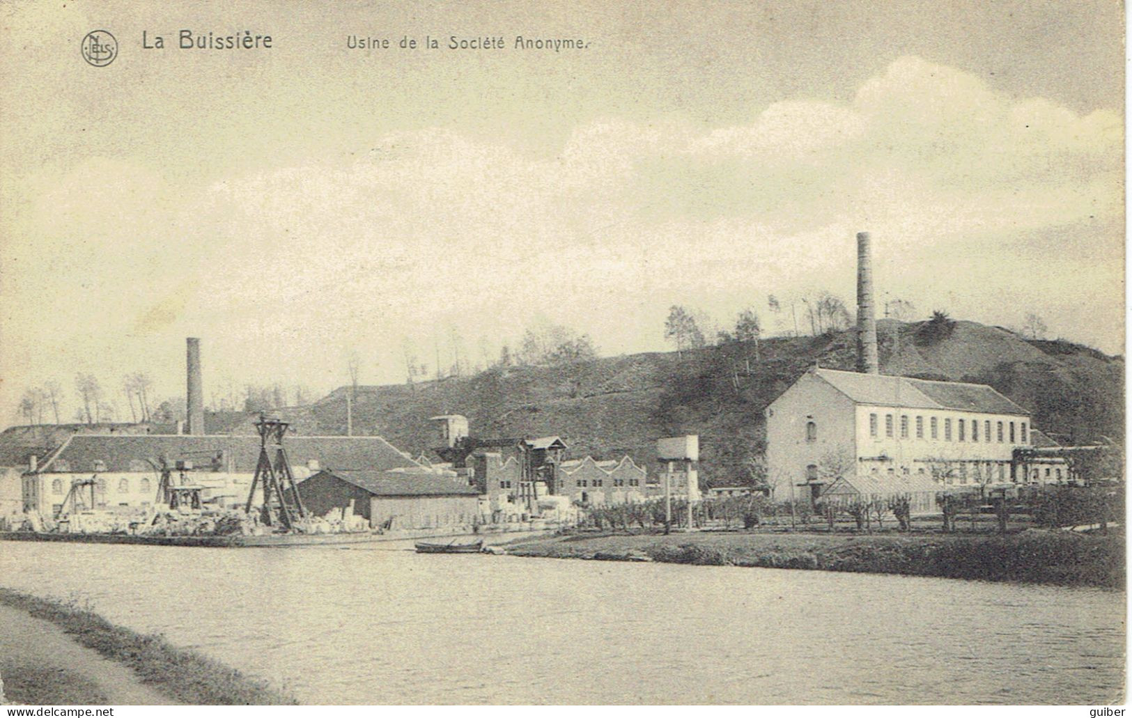 La Buissiere (merbes)  Usine De La Societé Anonyme  - Merbes-le-Château