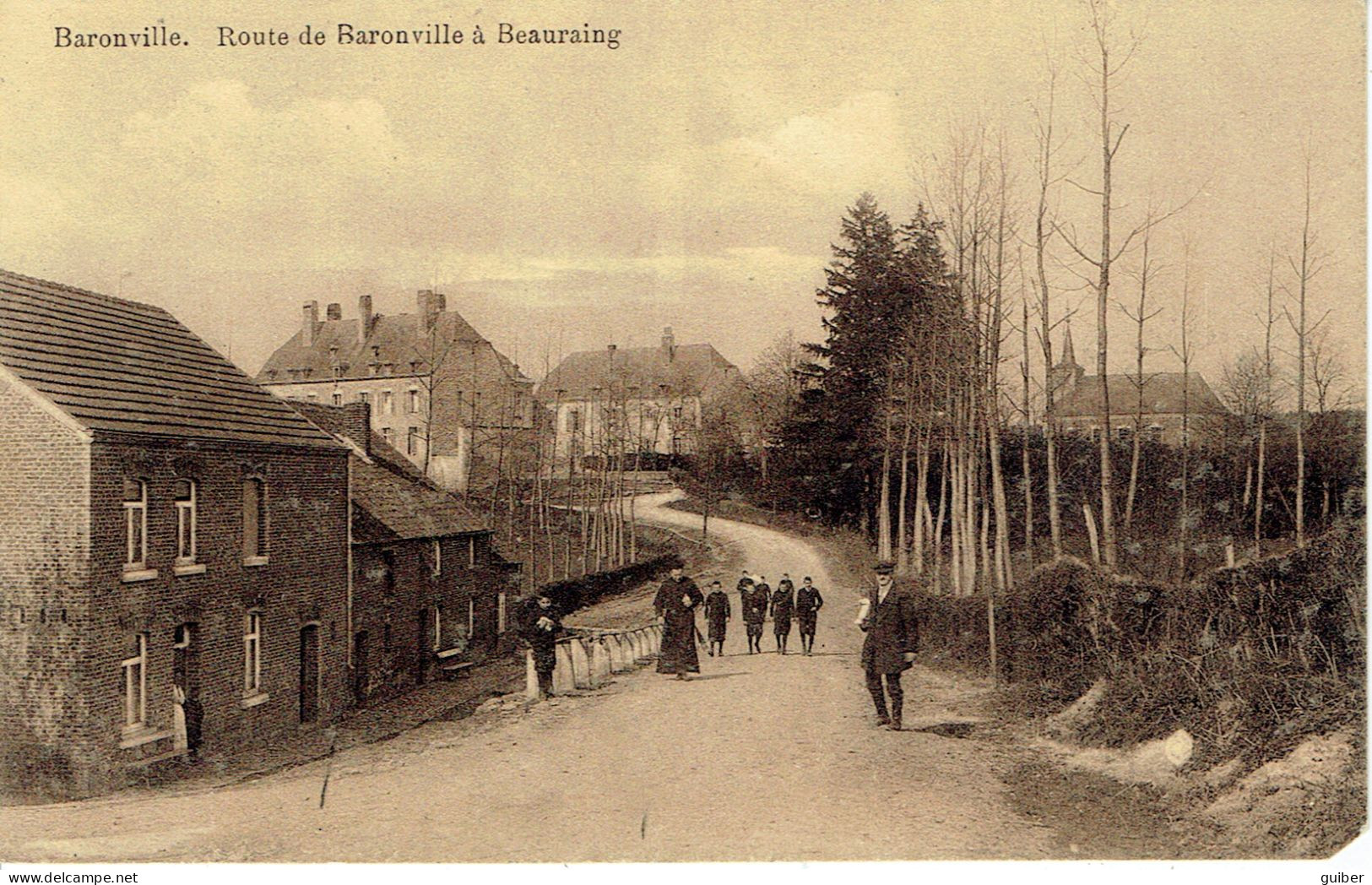 Baronville Route De Baronville A Beauraing  (coin Inf.droit) - Beauraing