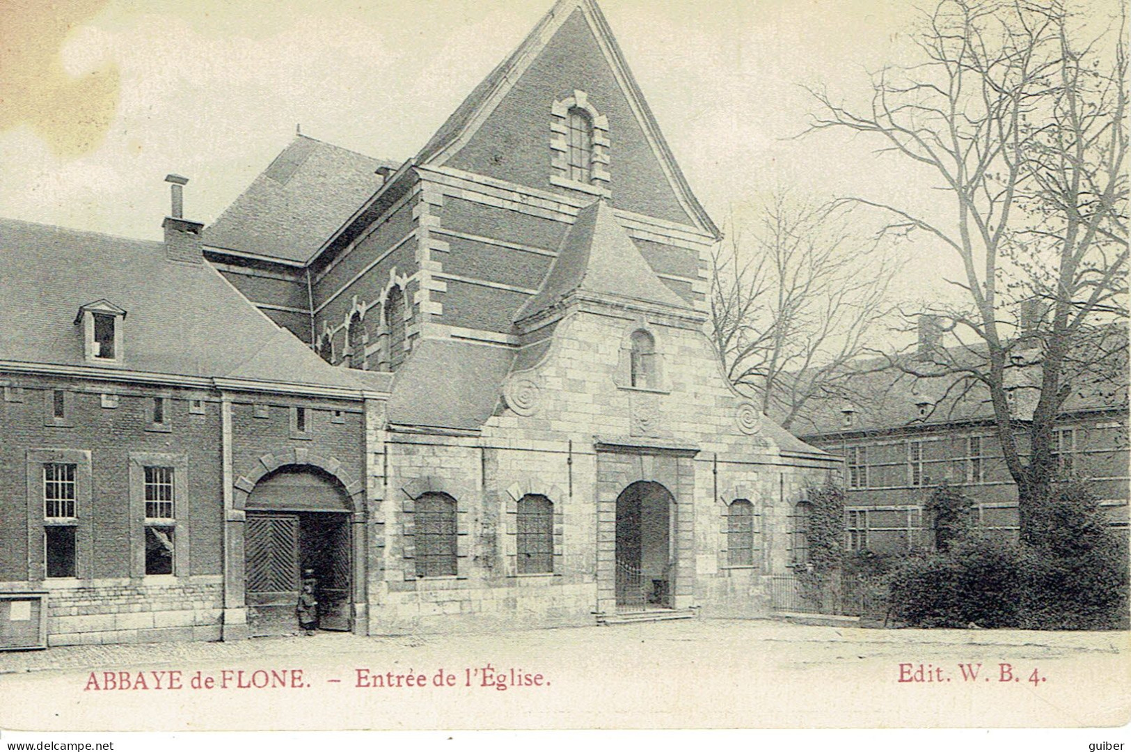 Abbaye De Flone  Entrée De L'église - Amay