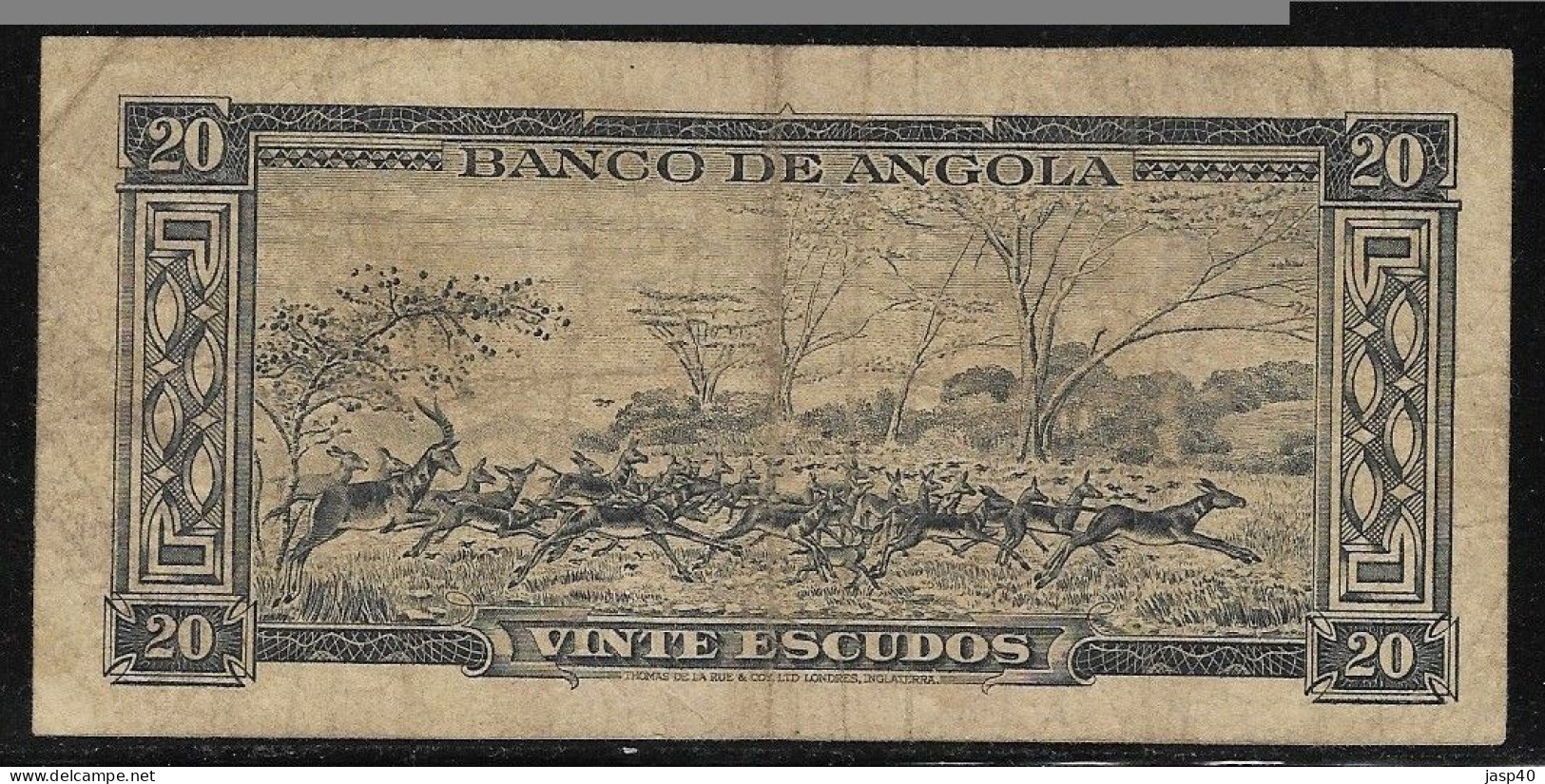 ANGOLA - 20 ESCUDOS DE 1962 - Angola