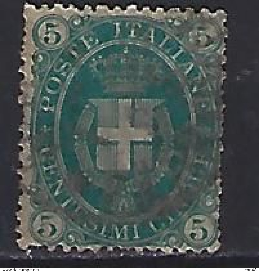 Italy 1889  Wappen (o) Mi.55 - Afgestempeld