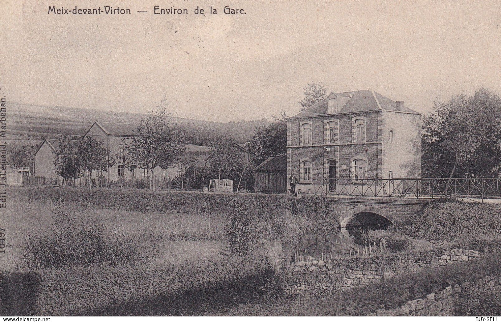 BELGIQUE - TRES RARE - Meix-devant-Virton - Environs De La Gare - 1909 - Meix-devant-Virton