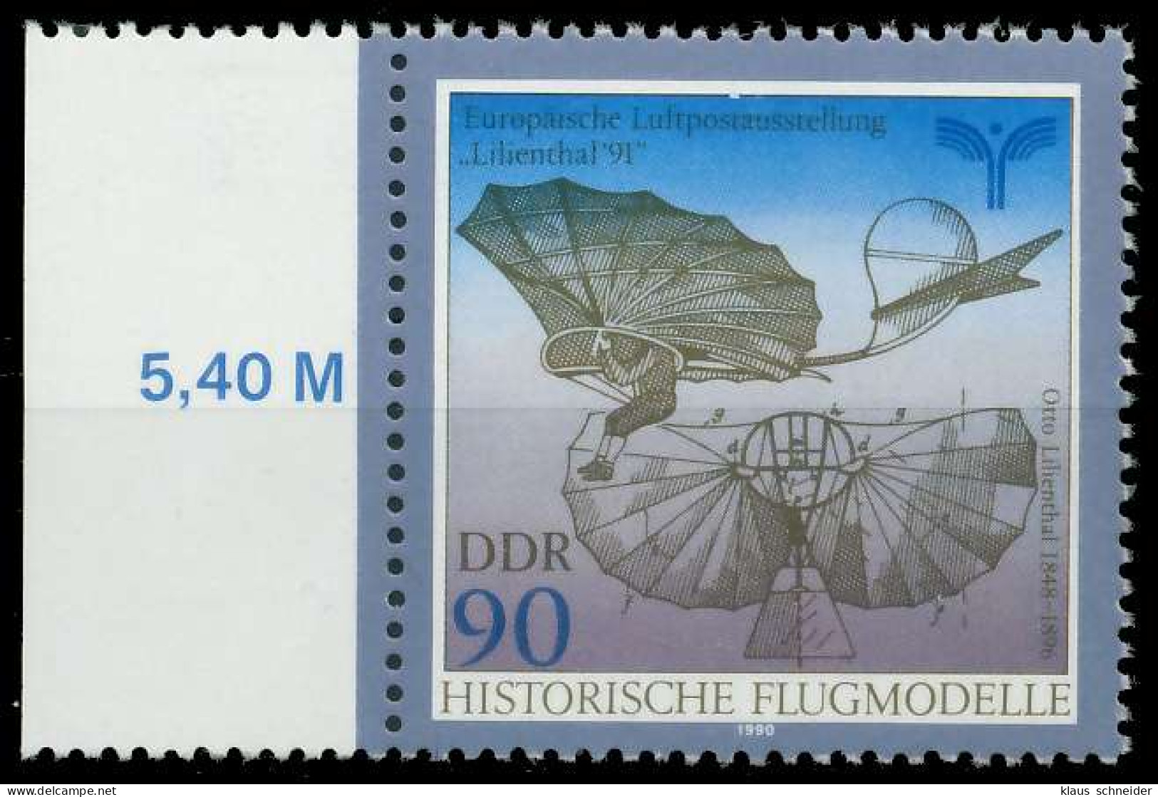 DDR 1990 Nr 3314 Postfrisch SRA SB7B95A - Nuovi