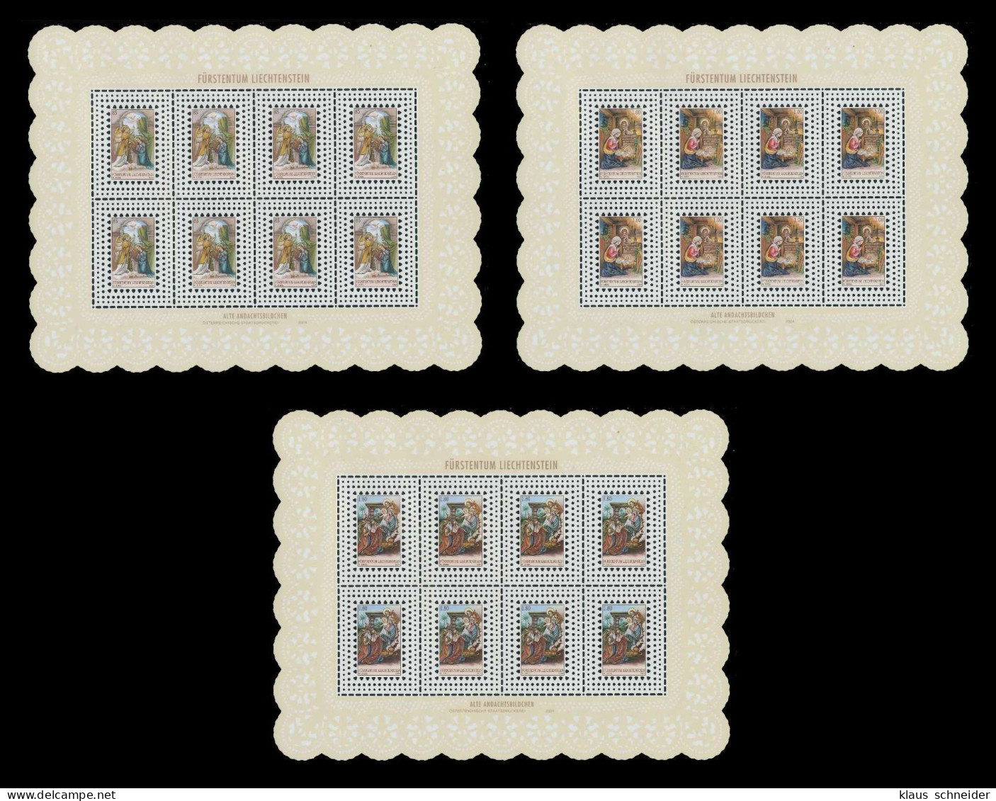 LIECHTENSTEIN 2004 Nr 1361KB-1363KB Postfrisch X393A16 - Nuovi