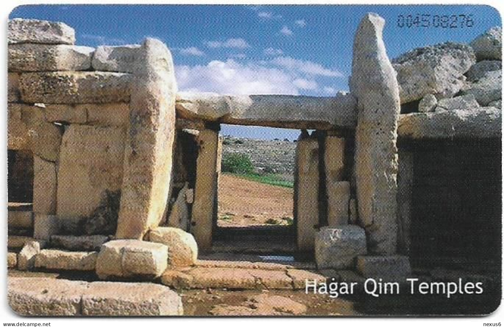 Malta - Maltacom - Mnajdra Temples, 01.2005, 38U, Used - Malta