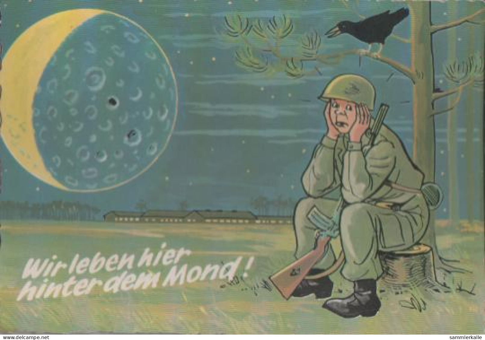 12943 - Bundeswehr - Wir Leben Hinterm Mond - 1968 - Humour