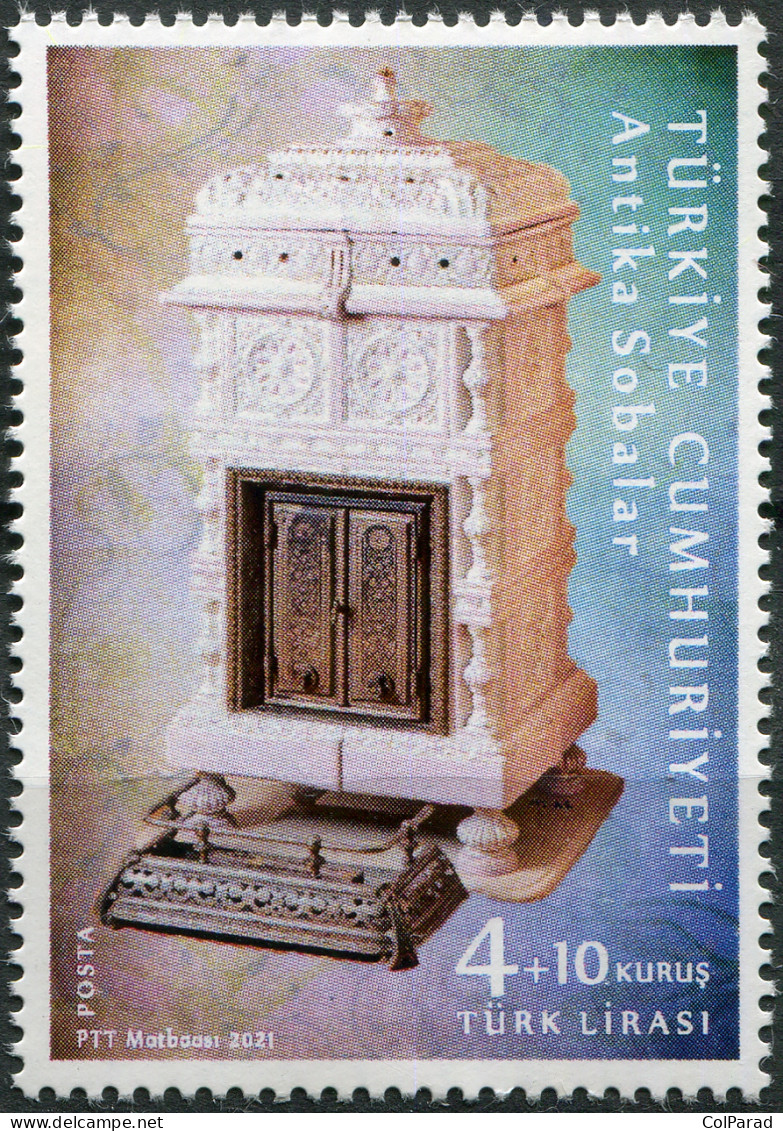 TURKEY - 2021 - STAMP MNH ** - Traditional Ottoman-Era Stove - Unused Stamps