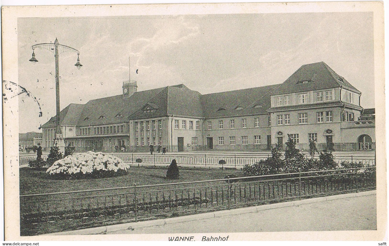 AK Herne-Wanne, Bahnhof 1916 - Herne