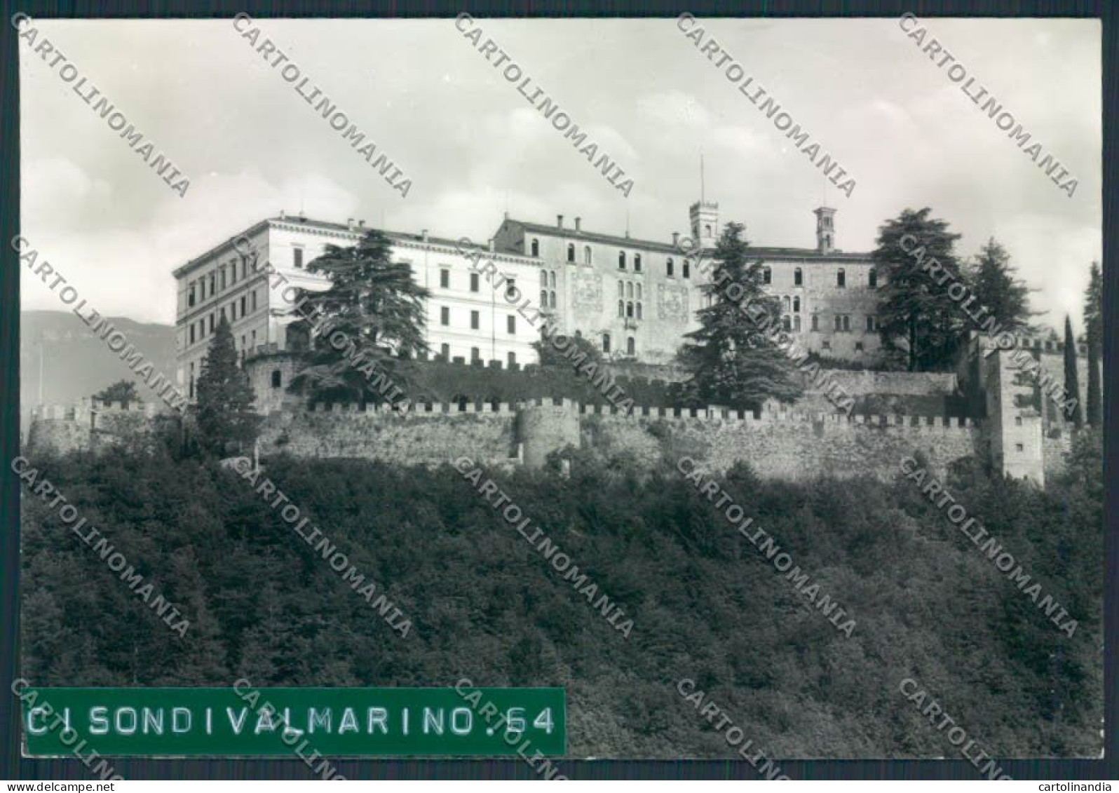 Treviso Cison Di Valmarino ADESIVO Foto FG Cartolina MV4991 - Treviso