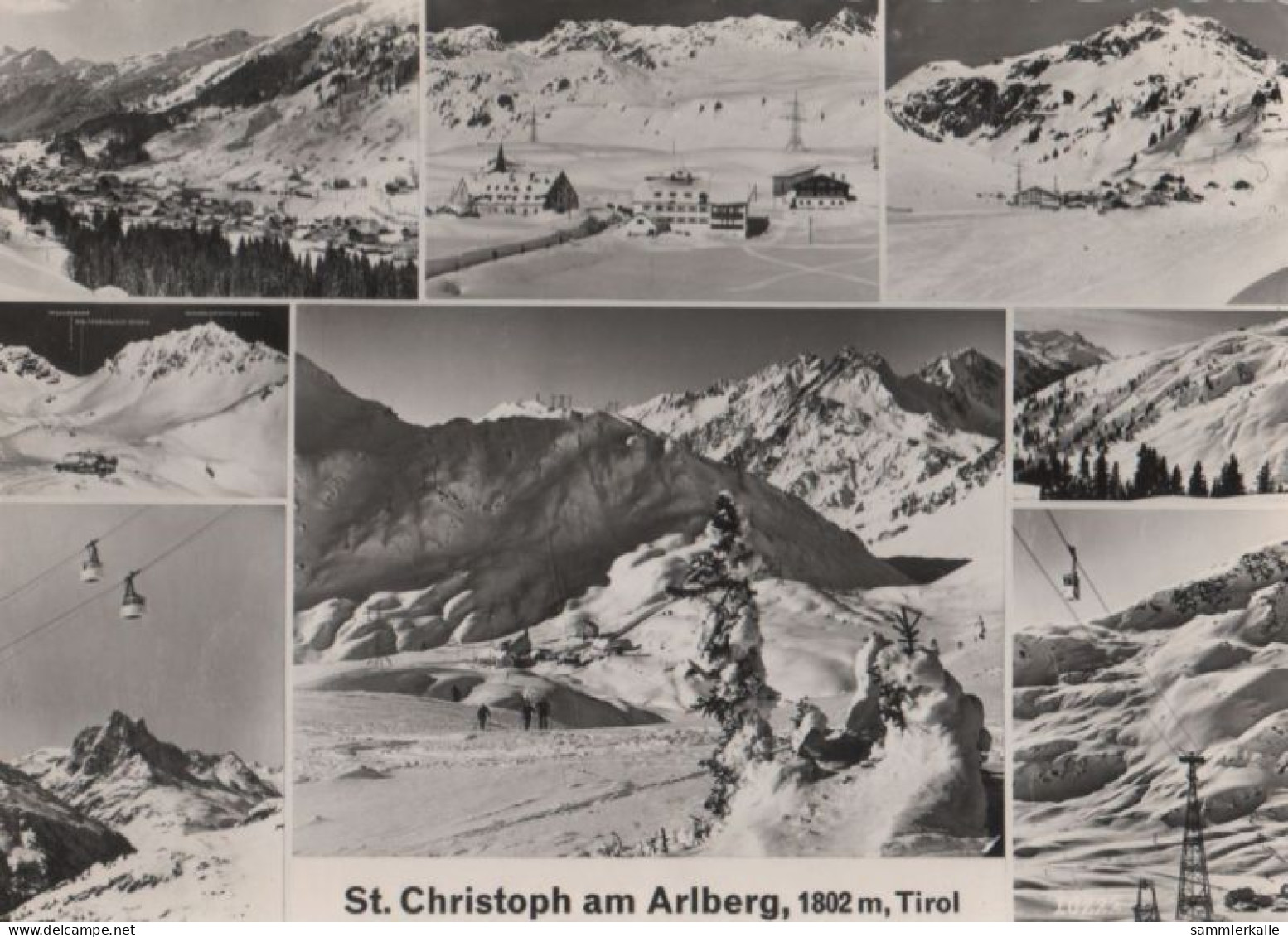 43957 - Österreich - St. Anton-St. Christoph - Mit 8 Bildern - 1961 - St. Anton Am Arlberg