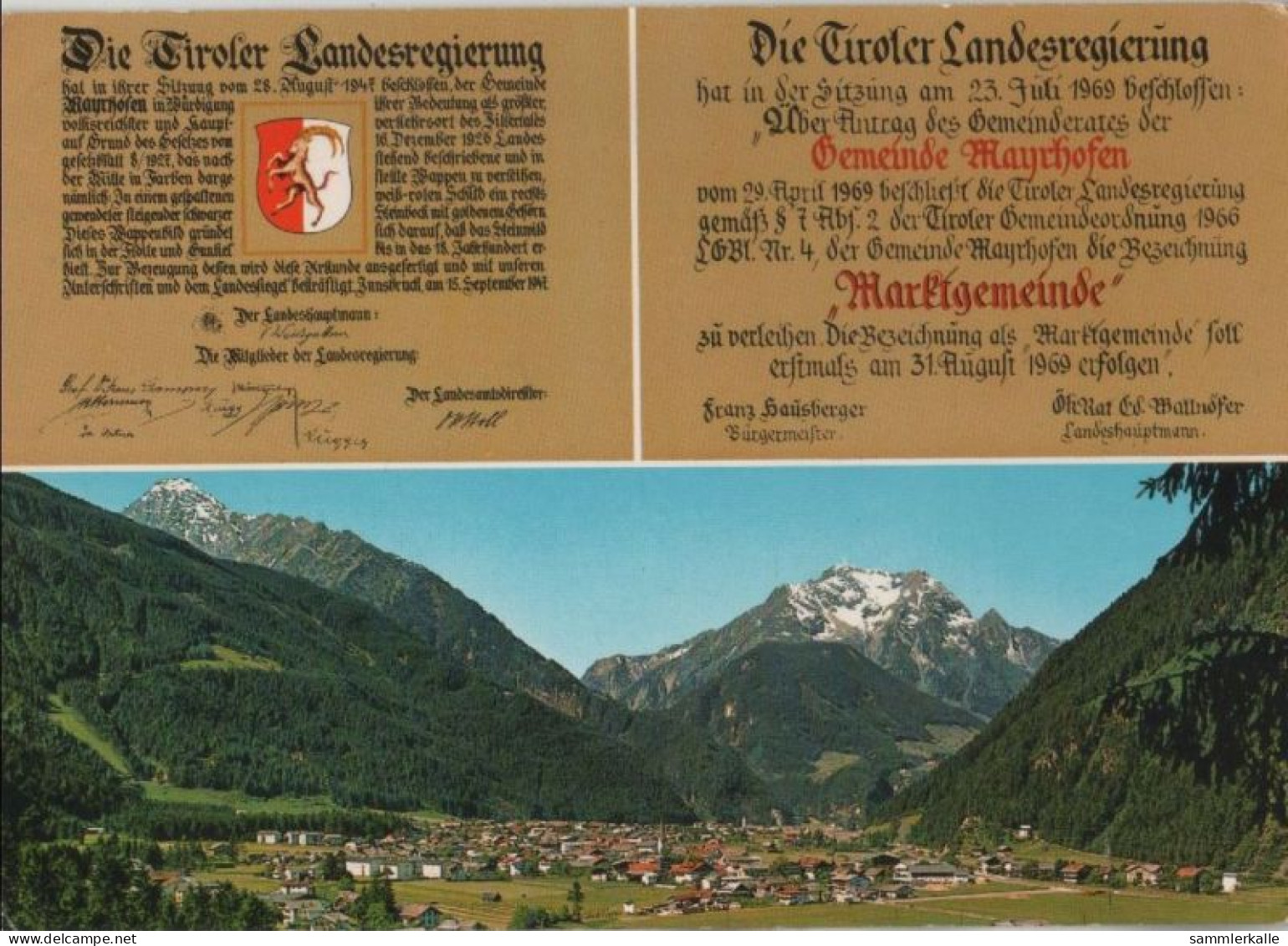 99783 - Österreich - Mayrhofen - Ca. 1980 - Schwaz