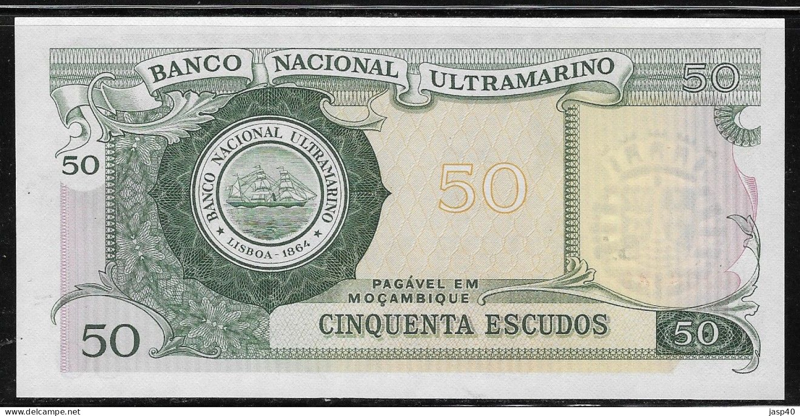 MOÇAMBIQUE - 50 ESCUDOS DE 1970 - Moçambique