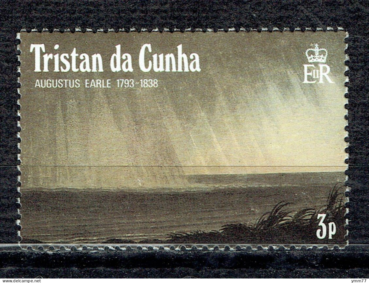 Série Courante : Tableaux De Augustus Earle : Coup De Vent Sur Tristan - Tristan Da Cunha