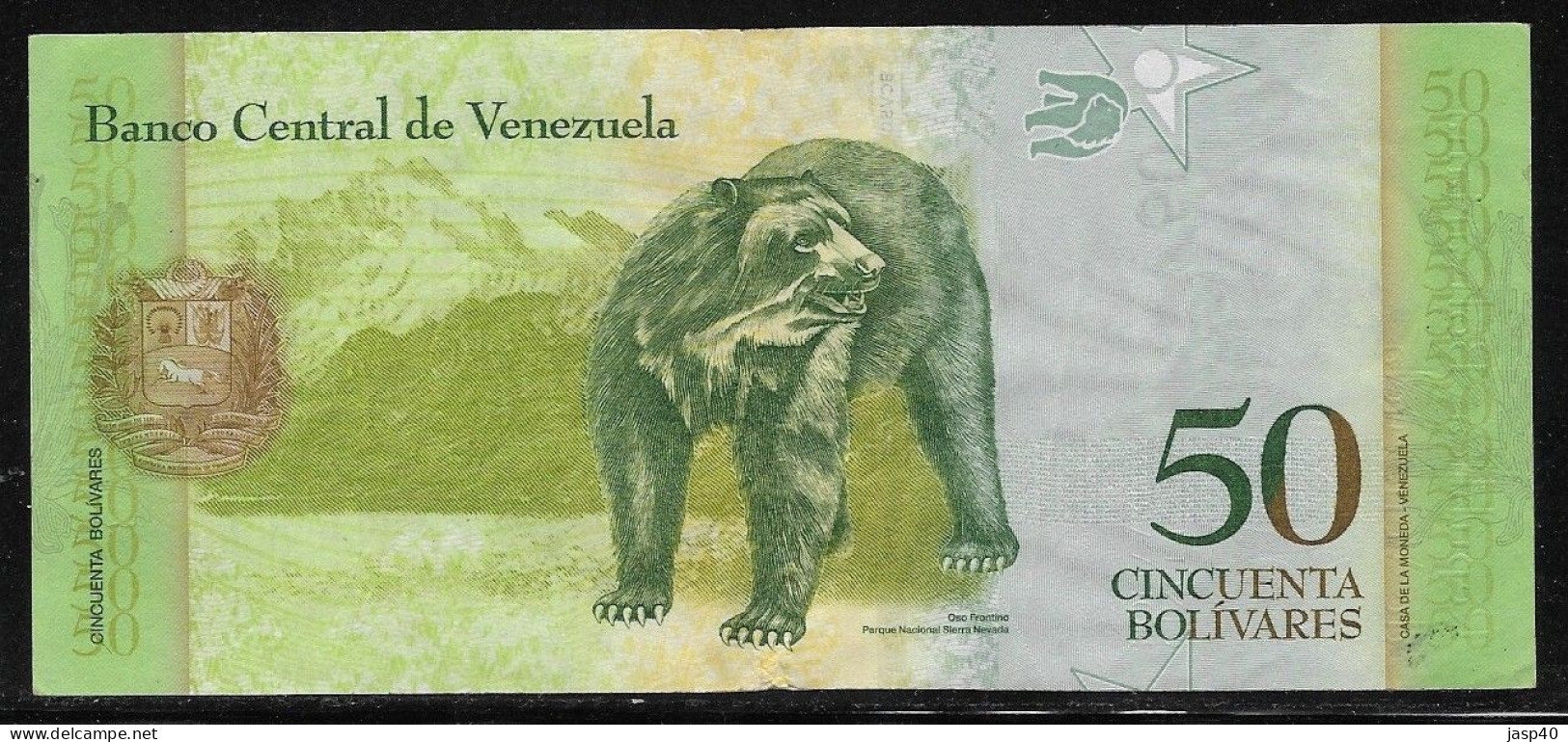 VENEZUELA - 50 BOLIVARES - Venezuela