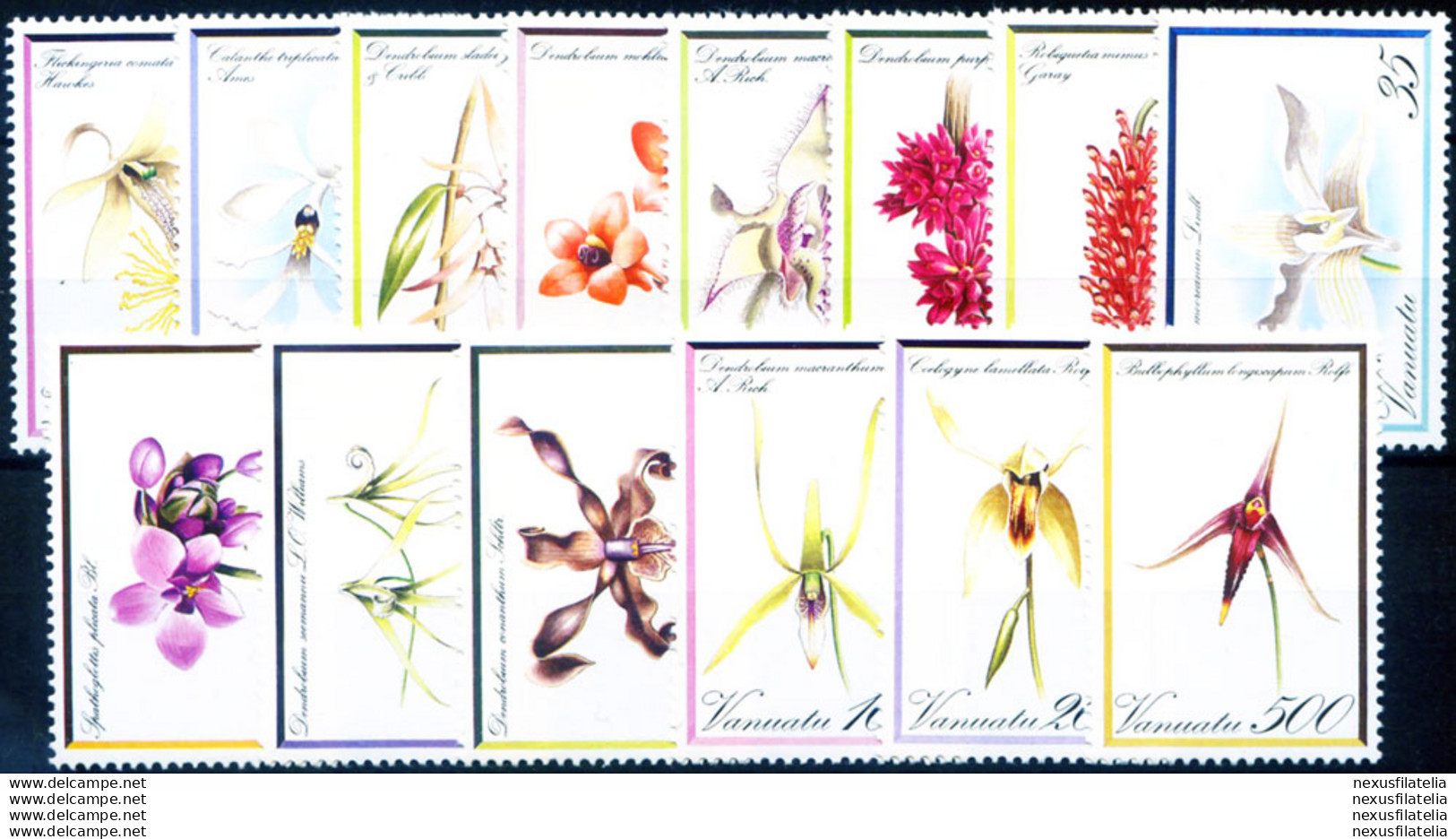 Flora. Orchidee 1982. - Vanuatu (1980-...)