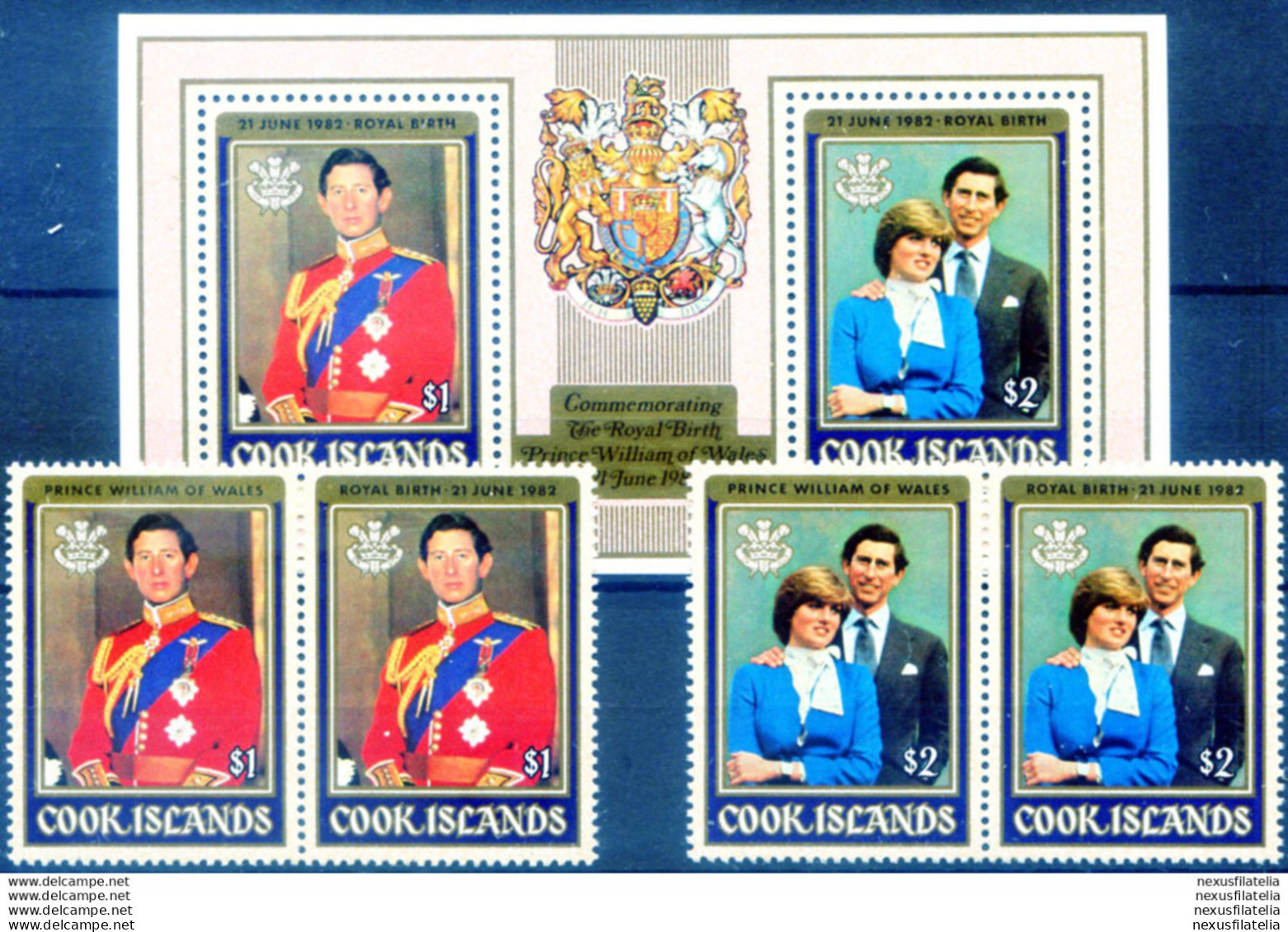 Famiglia Reale 1982. - Islas Cook