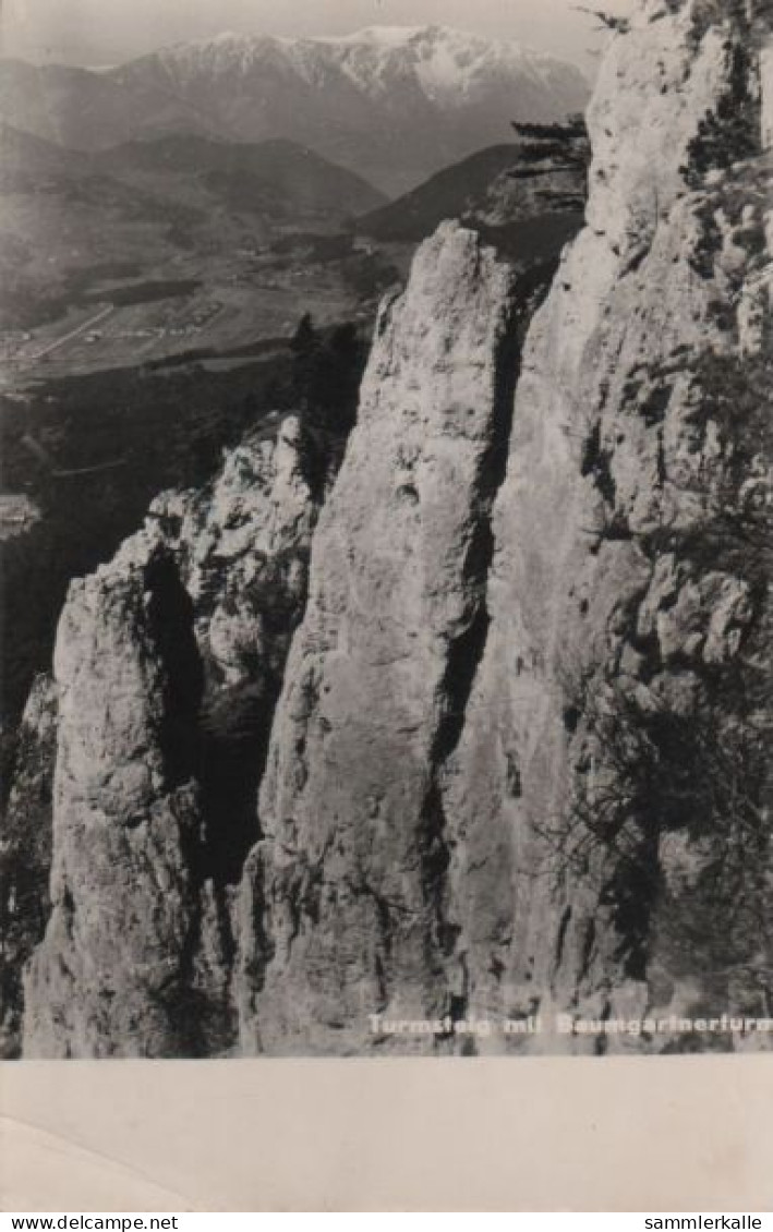 60989 - Österreich - Hohe Wand - Turmsteig Mit Baumgartnerturm - 1971 - Wiener Neustadt