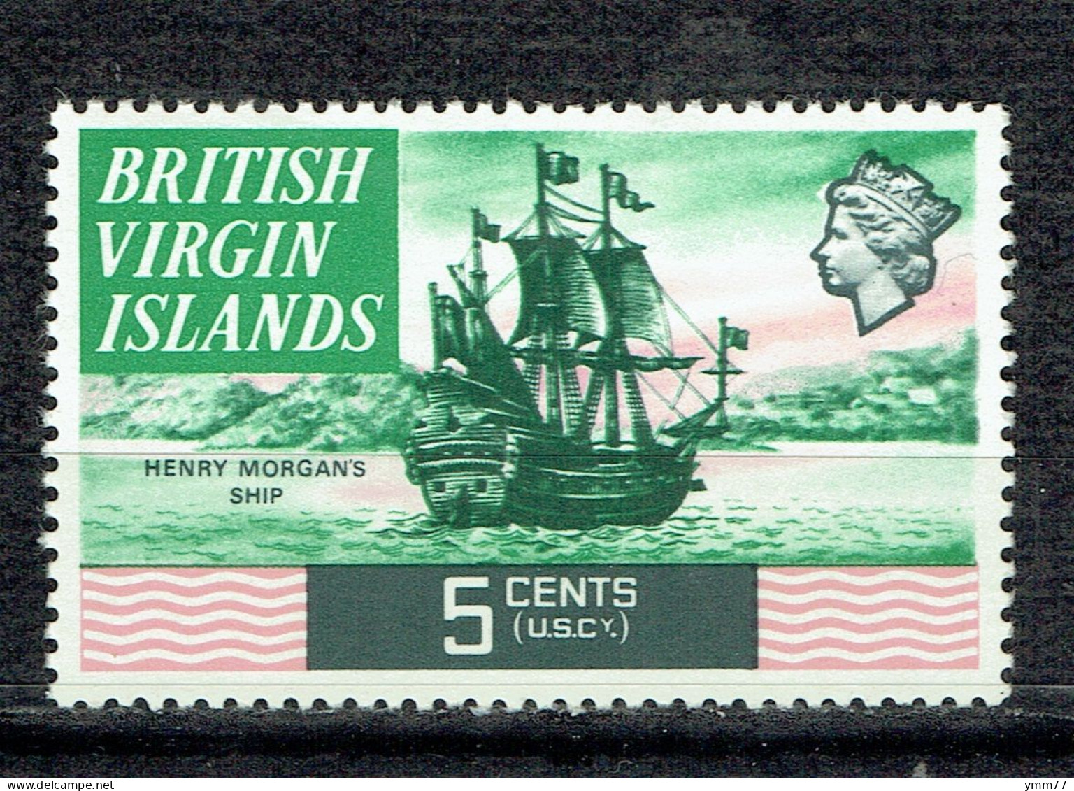 Série Courante. Bateaux : Bateau D'Henry Morgan - Iles Vièrges Britanniques