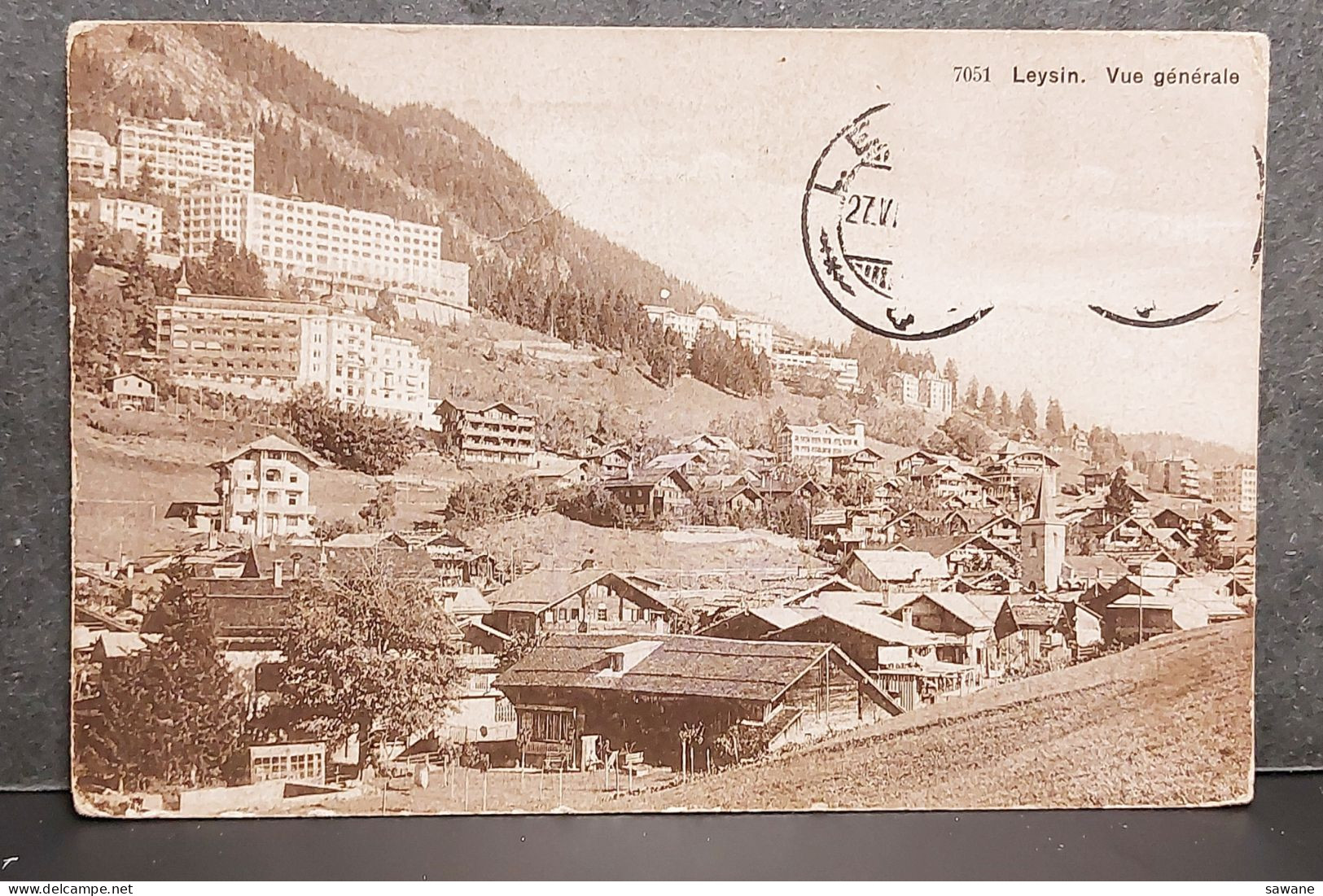 SUISSE , LEYSIN , VUE GENERALE , LOT 445 - Leysin