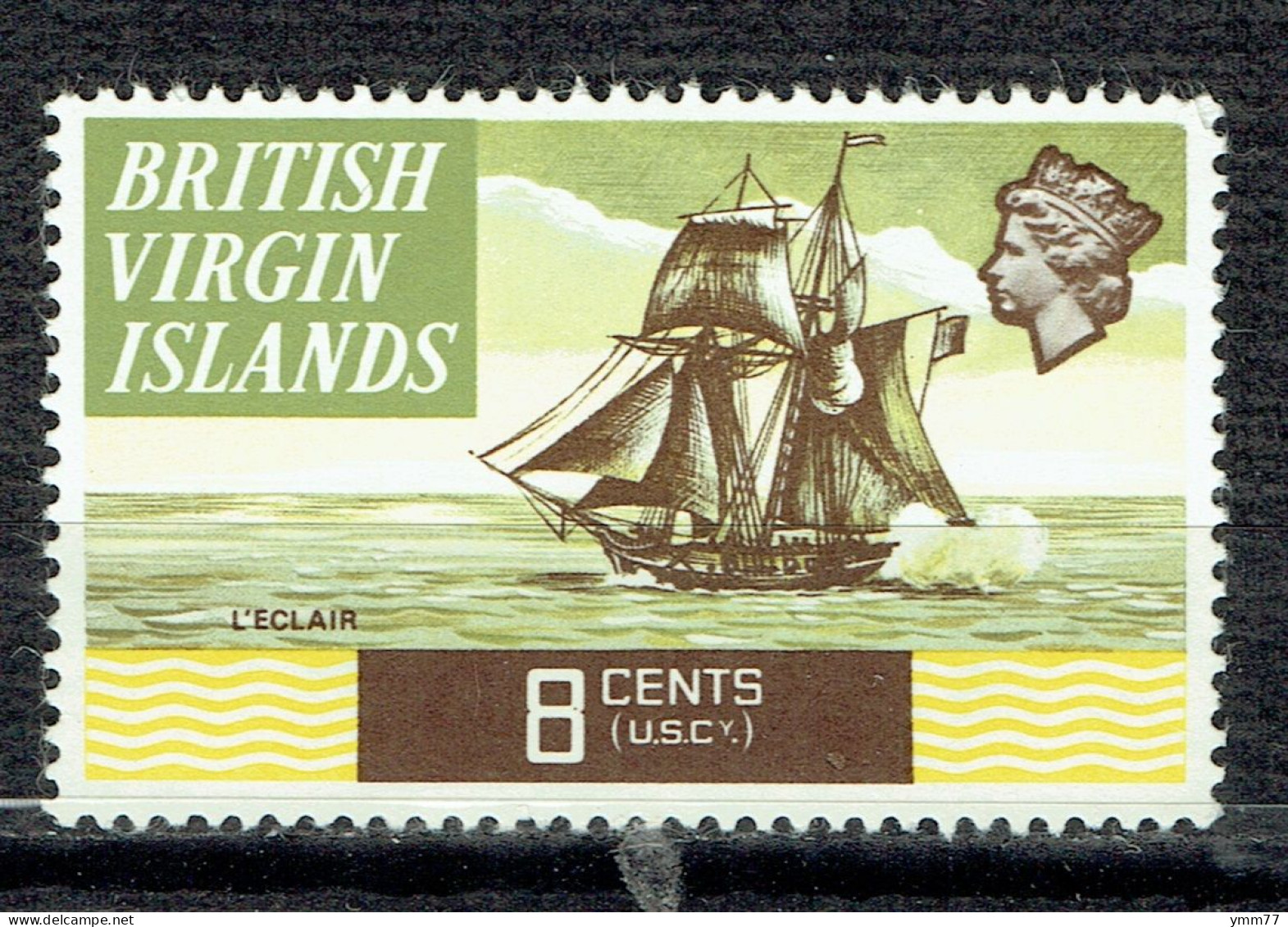 Série Courante. Bateaux : Schooner H. M. Eclair - British Virgin Islands
