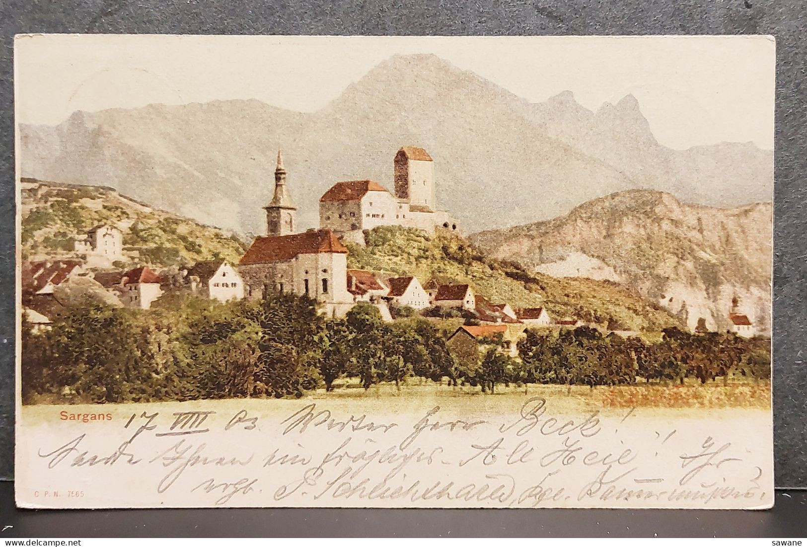 SUISSE , SARGANS , LOT 445 - Sargans