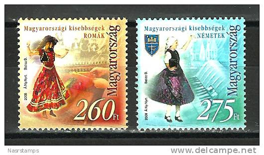 Hungary - 2008 - ( Folklore Of Hungary ) - MNH (**) - Dance