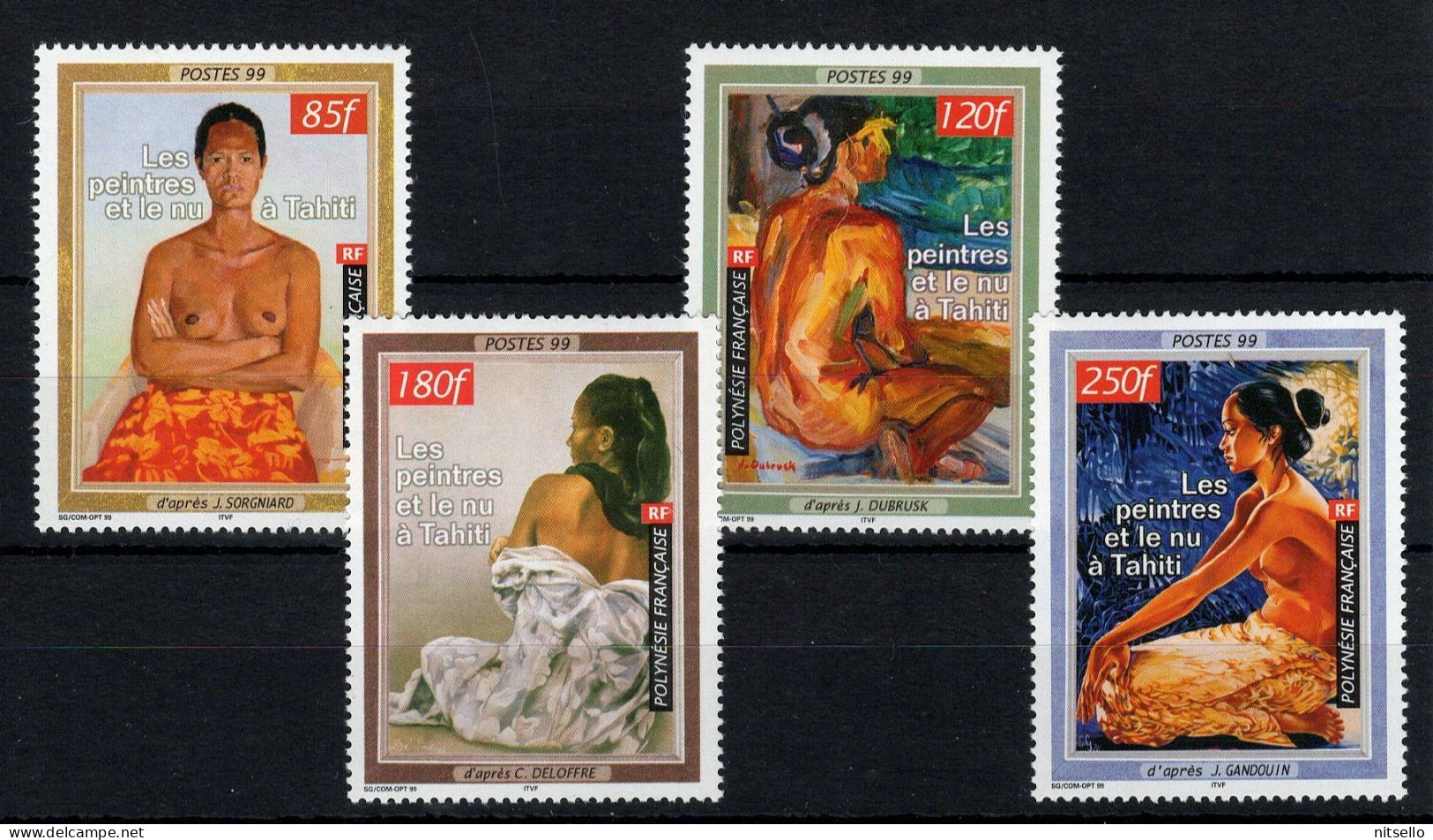 LOTE 2202 D /// (C368)  POLINESIA FRANCESA  - YVERT Nº: 604/607 **MNH    ¡¡¡ OFERTA - LIQUIDATION - JE LIQUIDE !!! - Nuevos