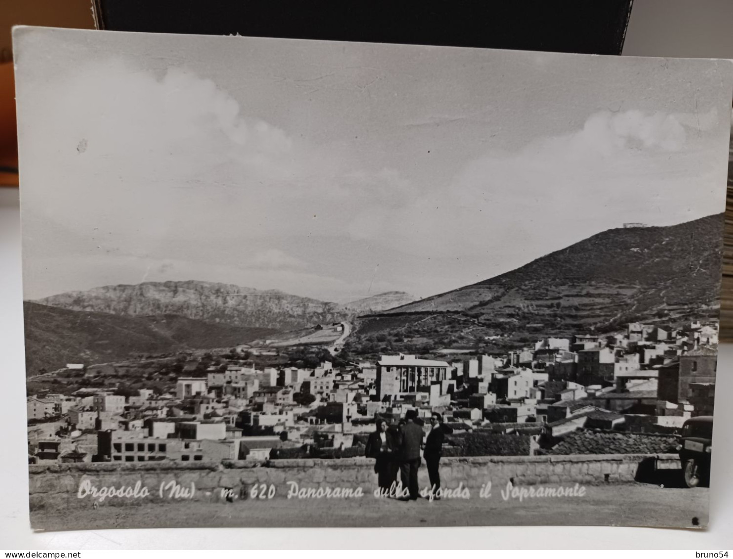 Cartolina Orgosolo Provincia Nuoro ,panorama Sullo Sfondo Il Supramonte 1965 - Nuoro