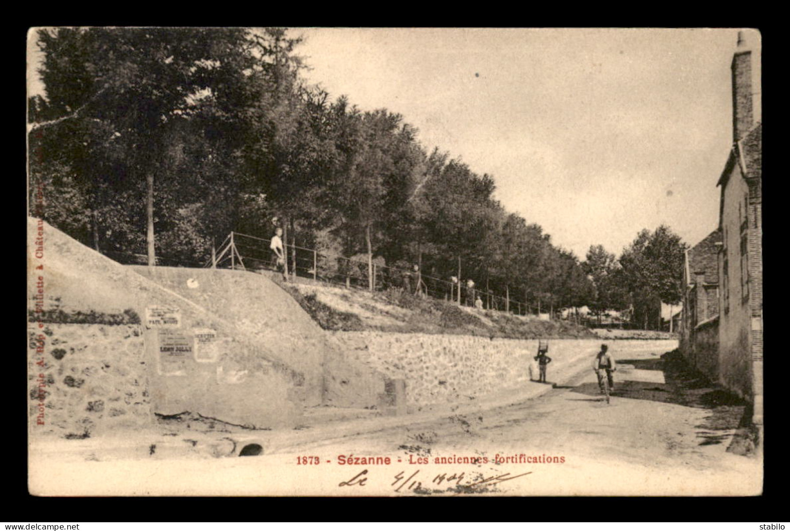 51 - SEZANNE - LES ANCIENNES FORTIFICATIONS - Sezanne